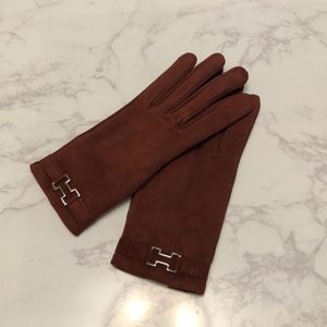 Limited Hermès suede gloves